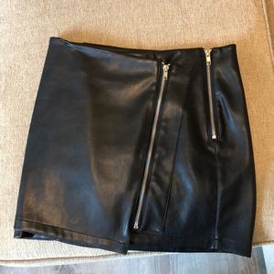 Lulus Faux Leather Skirt